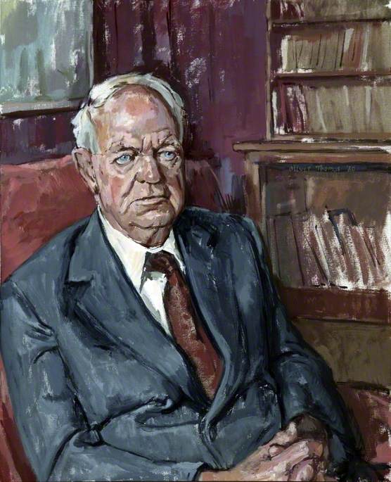 Thomas, Oliver, 1919-2010; Professor George Lennox Sharman Shackle (1903-1992), Brunner Chair of Ecomonic Science, University of Liverpool (1951-1969)